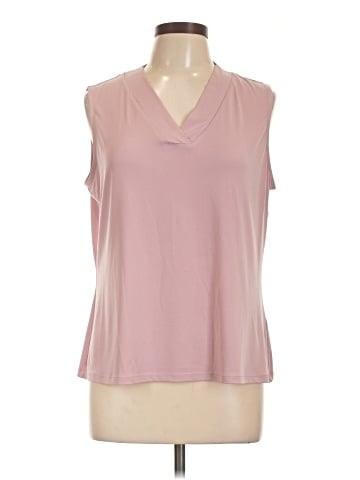 Tahari by ASL Sleeveless Blouse (view 1)