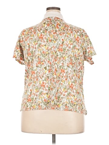 Lands' End Short Sleeve Blouse (view 2)