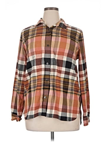 Madewell Classic Ex-Boyfriend Shirt in Seconda Plaid (view 1)