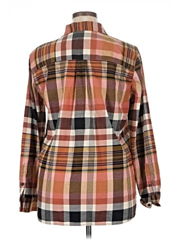Madewell Classic Ex-Boyfriend Shirt in Seconda Plaid (view 2)