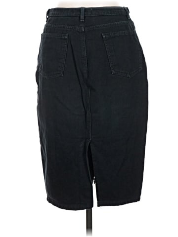 American Apparel Denim Skirt (view 2)