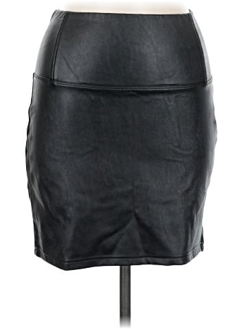 Love, Fire Faux Leather Skirt (view 1)