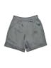 Haddad 100% Polyester Metallic Silver Athletic Shorts Size 4 - photo 2
