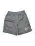Haddad 100% Polyester Metallic Silver Athletic Shorts Size 4 - photo 1