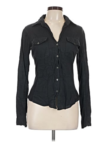 James Perse Long Sleeve Button-Down Shirt (view 1)