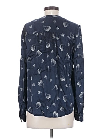 Joie Long Sleeve Silk Top (view 2)