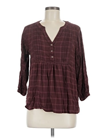 Wrangler Jeans Co 3/4 Sleeve Blouse (view 1)