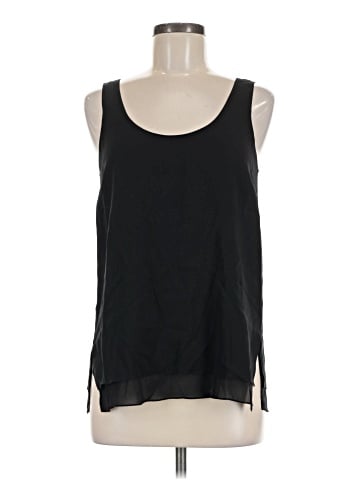Vince. Sleeveless Silk Top (view 1)