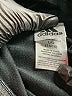 Adidas 100% Polyester Black Track Jacket Size 14 - 16 - photo 3