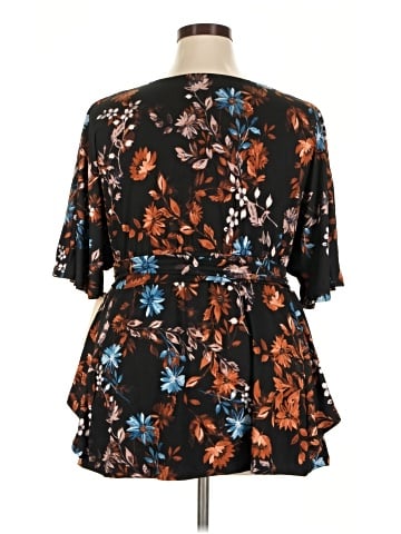 Kiyonna Short Sleeve Blouse (view 2)