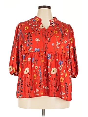 Unbranded 3/4 Sleeve Blouse (view 1)