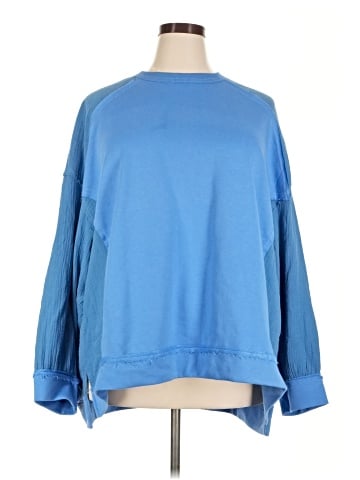 Blue Water Long Sleeve T-Shirt (view 1)