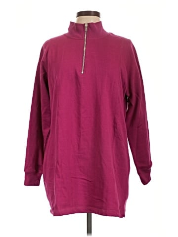 Woman Within Pullover Sweater (view 1)