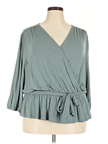 Lauren by Ralph Lauren 3/4 Sleeve Blouse (view 1)