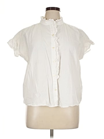 Free Assembly Short Sleeve Blouse (view 1)