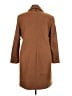 DKNY 100% Polyester Brown Coat Size XXL - photo 2