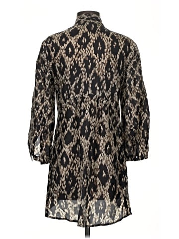 Nic + Zoe Long Sleeve Silk Top (view 2)