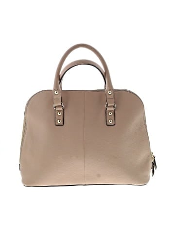 Karl Lagerfeld Paris Leather Satchel (view 2)