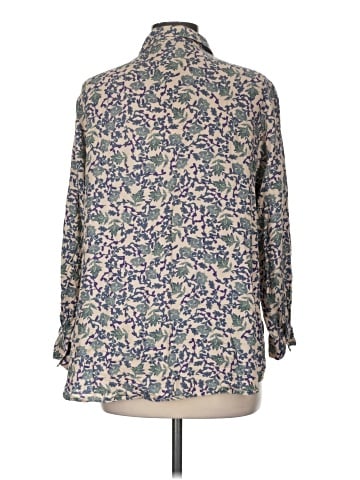 H&M 3/4 Sleeve Button-Down Shirt (view 2)