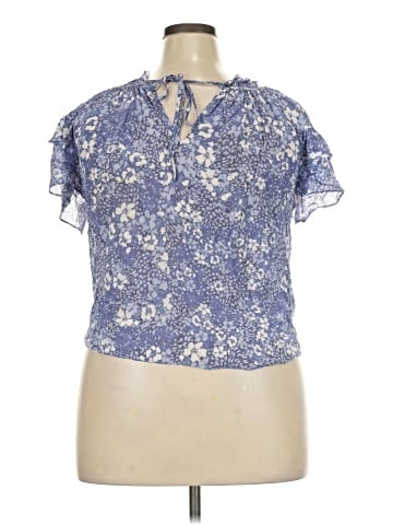 Unbranded Short Sleeve Blouse (view 2)