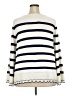 Chico's Stripes Ivory Pullover Sweater Size XXL (4) - photo 2