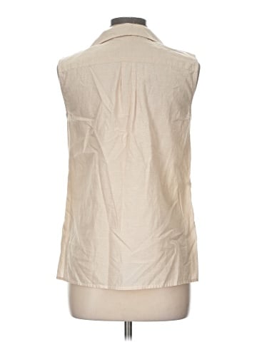 Talbots Outlet Sleeveless Button-Down Shirt (view 2)