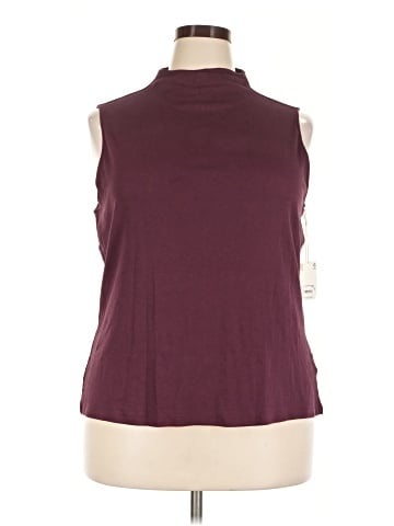 a.n.a. A New Approach Sleeveless T-Shirt (view 1)