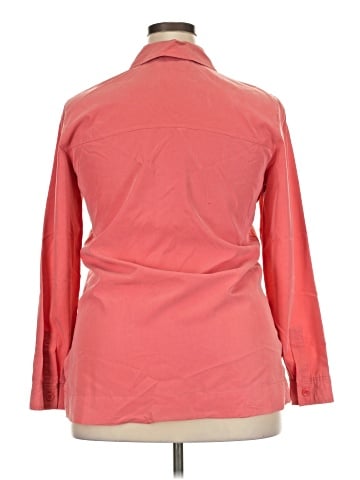 Norton McNaughton 3/4 Sleeve Button-Down Shirt (view 2)