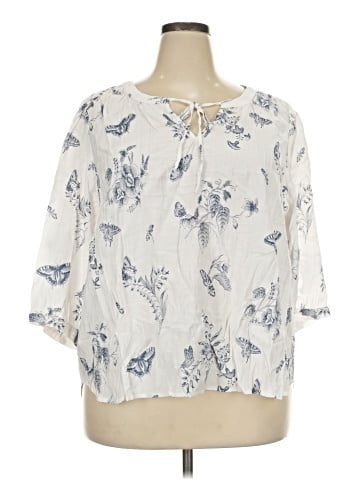 Jane and Delancey 3/4 Sleeve Blouse (view 1)