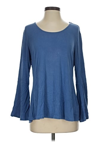 H By Halston 3/4 Sleeve T-Shirt (view 1)