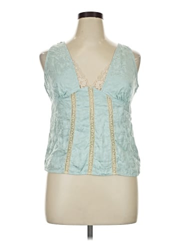 New York & Company Sleeveless Silk Top (view 1)