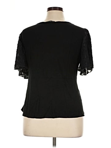 Kim & Cami Short Sleeve Blouse (view 2)
