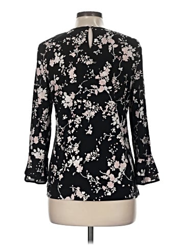 Karl Lagerfeld Paris Long Sleeve Blouse (view 2)