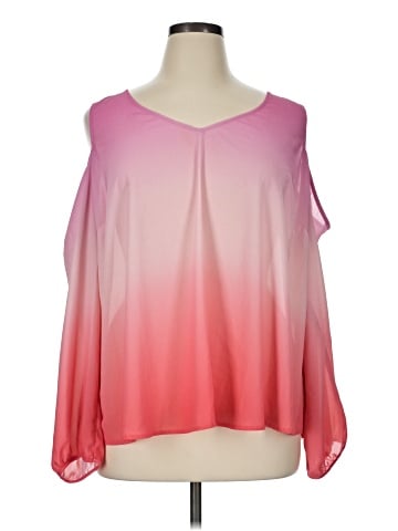 a.n.a. A New Approach Long Sleeve Blouse (view 1)