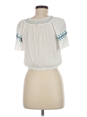 Goa Beachwear By Japna Short Sleeve Blouse (view 2)