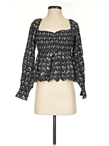 American Eagle Outfitters Long Sleeve Blouse (view 1)