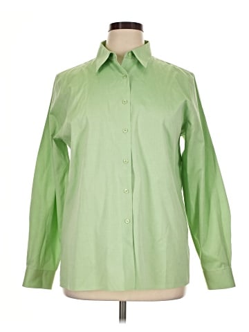 Foxcroft Long Sleeve Button-Down Shirt (view 1)