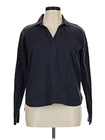 Garnet Hill Long Sleeve Blouse (view 1)