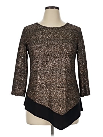 MSK 3/4 Sleeve Top (view 1)