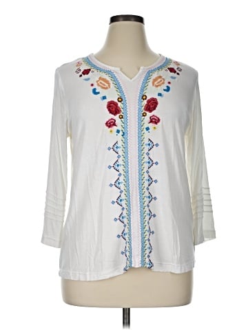 Liv Los Angeles 3/4 Sleeve Blouse (view 1)