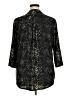 Notations Metallic Black 3/4 Sleeve Blouse Size 1X - photo 2