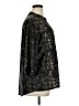 Notations Metallic Black 3/4 Sleeve Blouse Size 1X - photo 4