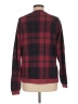 Alternative Earth Plaid Burgundy Pullover Sweater Size M - photo 2