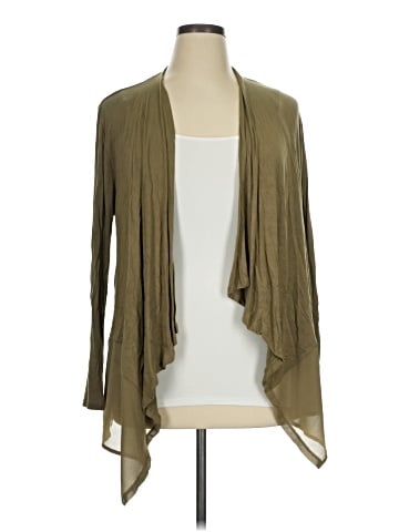 August Silk Cardigan (view 1)
