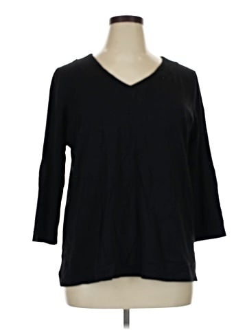 Susan Graver 3/4 Sleeve Top (view 1)
