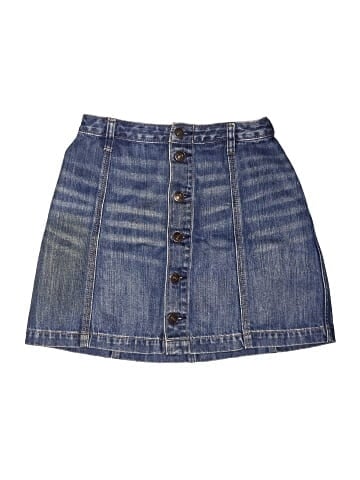 Abercrombie & Fitch Denim Skirt (view 1)