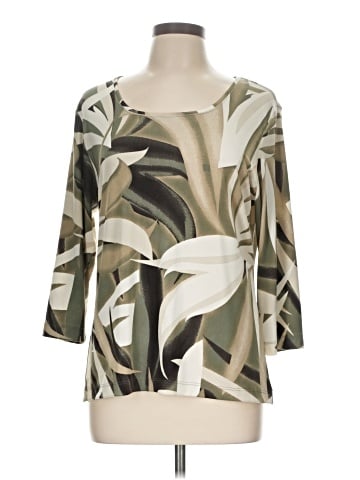 Easywear by Chico's 3/4 Sleeve T-Shirt (view 1)