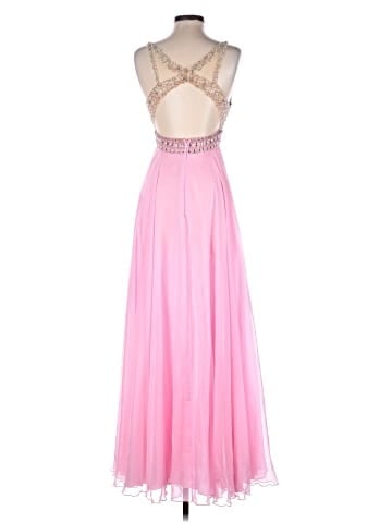 Blush Cocktail Dress (view 2)