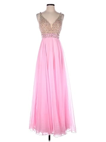 Blush Cocktail Dress (view 1)