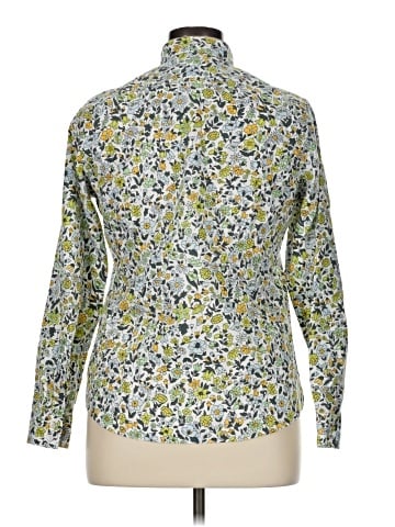 Lands' End Long Sleeve Button-Down Shirt (view 2)